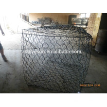 Boîtier en gabion soudé revêtu de pvc